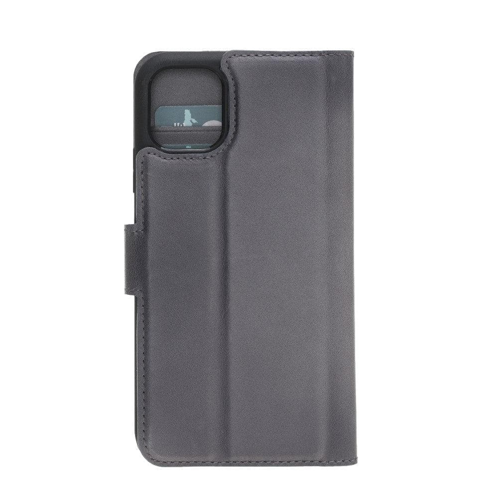 Magic iPhone 11 Pro Max Detachable Leather Wallet Case - LuggageDesigners