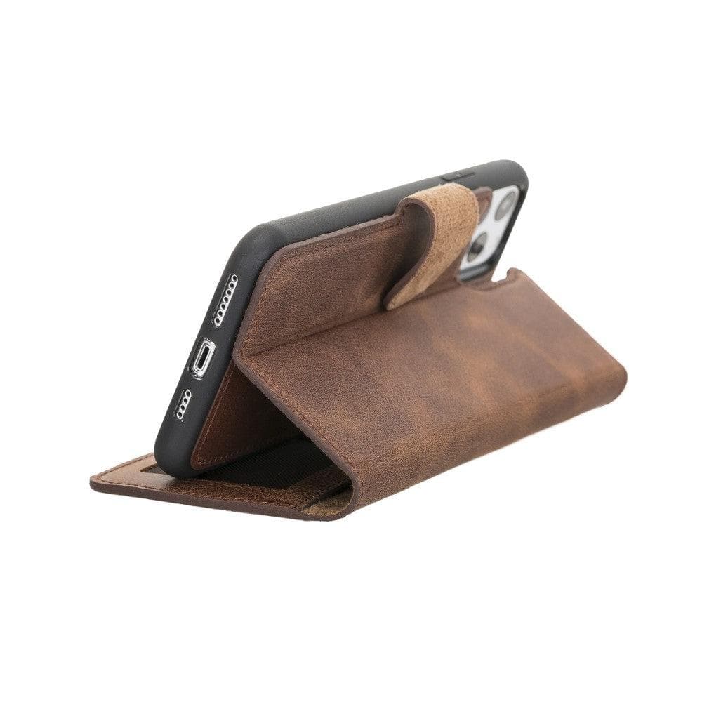 Magic iPhone 11 Detachable Leather Wallet Case - LuggageDesigners