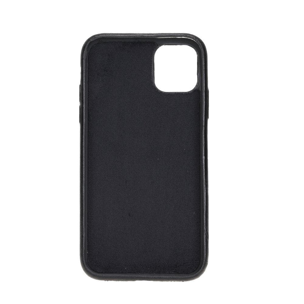 Rock Cover iPhone 11 Leather Case with Stand Mizuri Leather