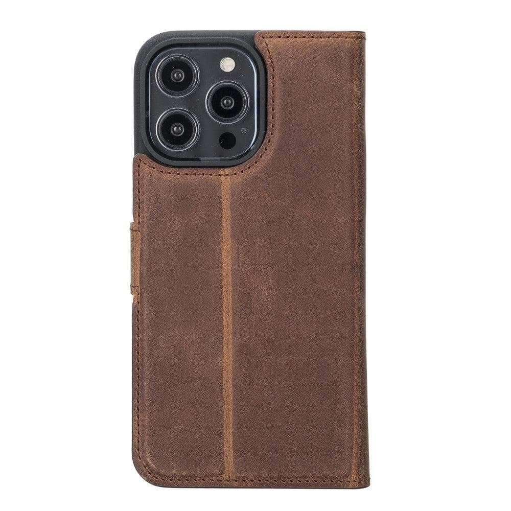 Magic iPhone 14 Pro Detachable Leather Wallet Case Mizuri Leather