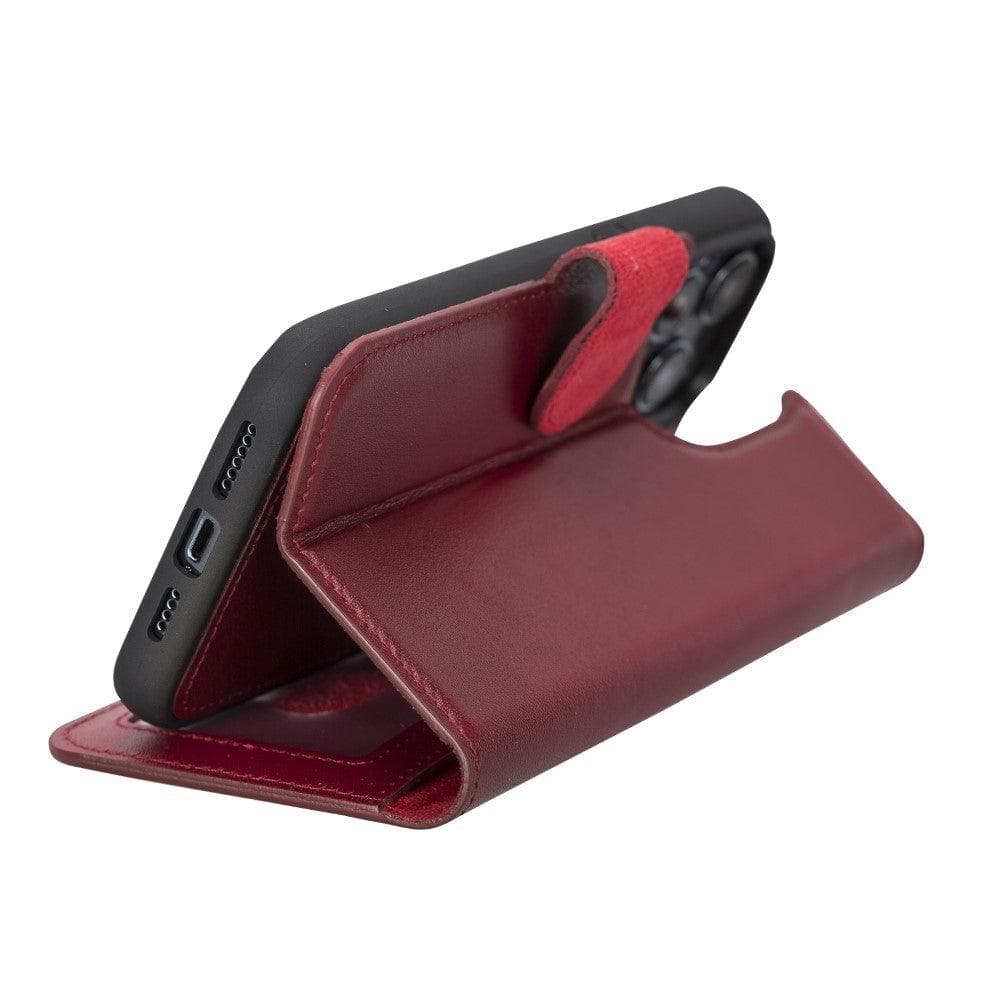 Magic iPhone 14 Detachable Leather Wallet Case Mizuri Leather