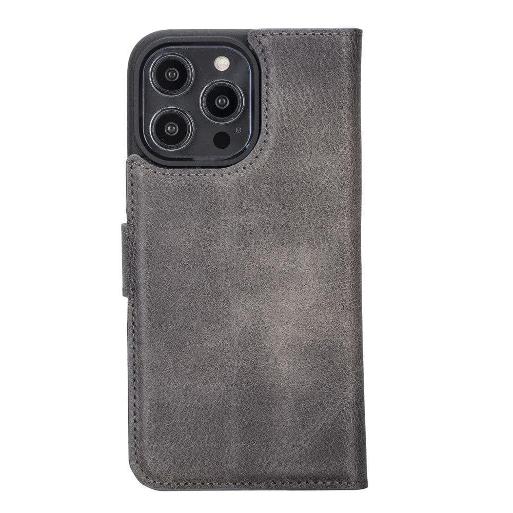 Magic iPhone 14 Plus Detachable Leather Wallet Case Mizuri Leather