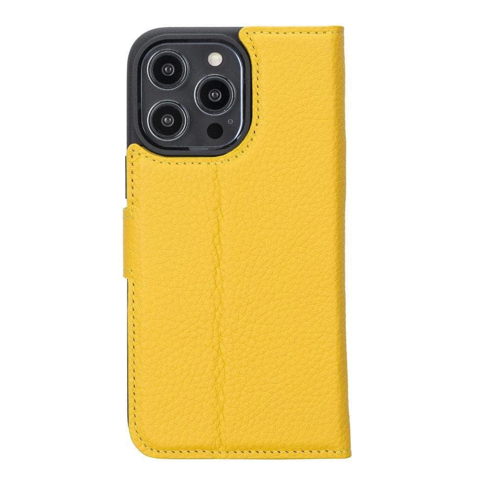 Magic iPhone 14 Plus Detachable Leather Wallet Case Mizuri Leather