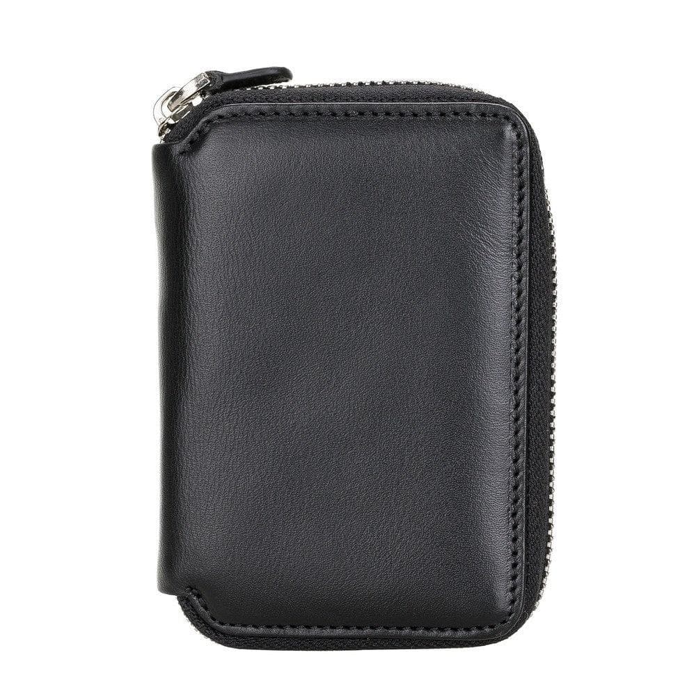Elvis Leather Zipper Wallet - LuggageDesigners