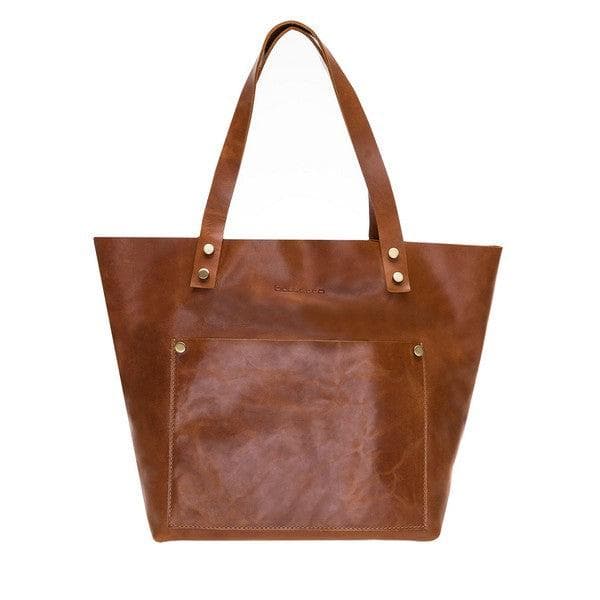 Moon Leather Tote Bag Mizuri Leather