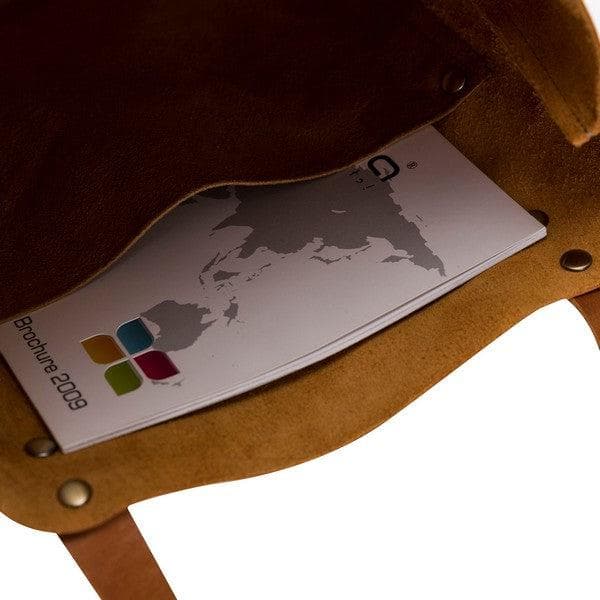 Moon Leather Tote Bag Mizuri Leather