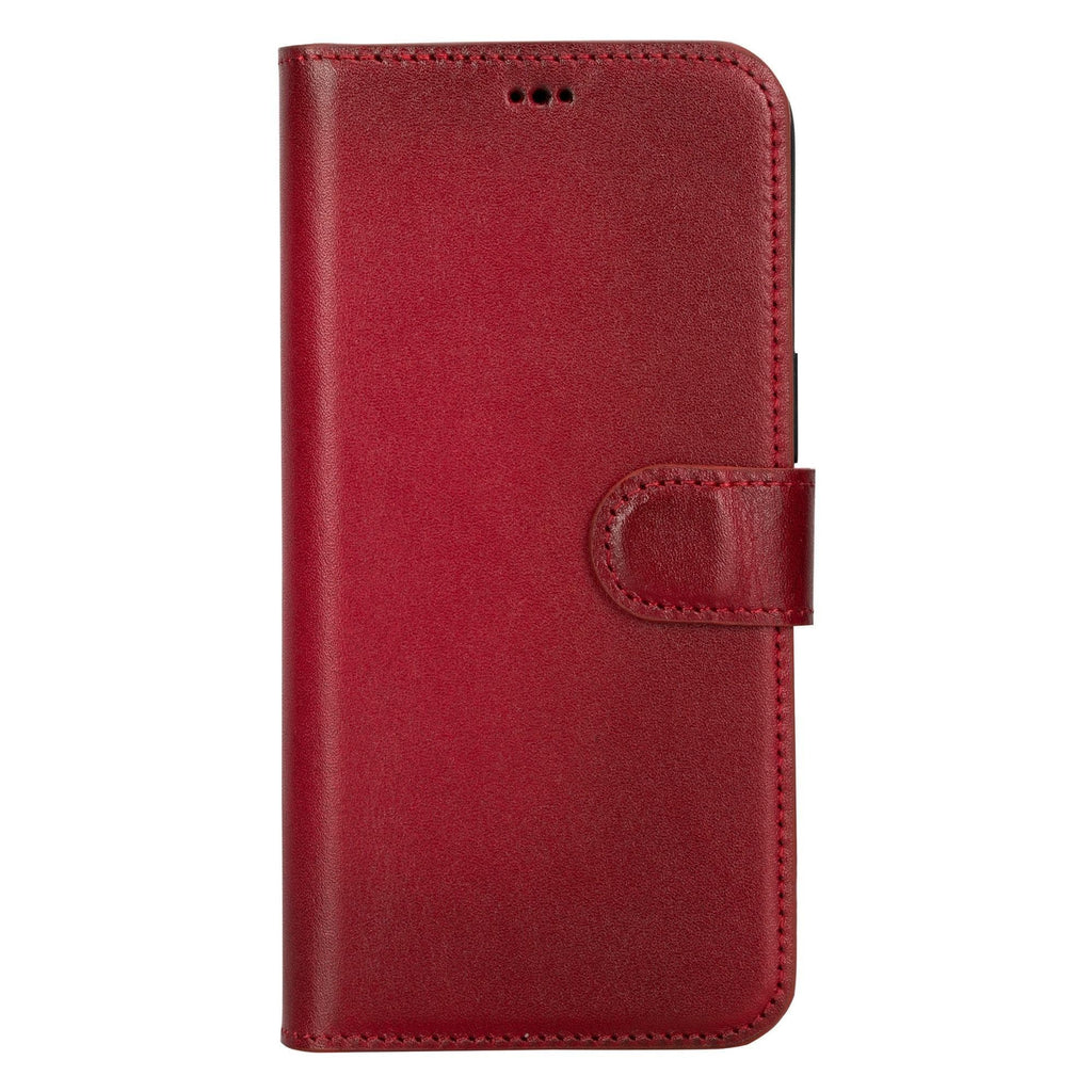 Magic iPhone 15 Plus Detachable Leather Wallet Case - LuggageDesigners