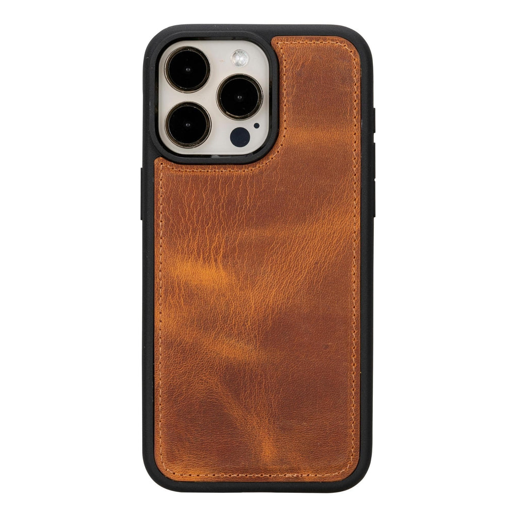 Magic iPhone 15 Detachable Leather Wallet Case - LuggageDesigners