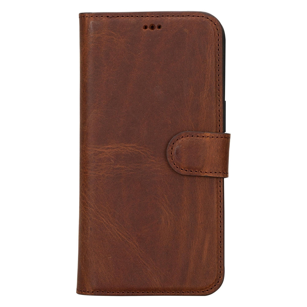Magic iPhone 15 Detachable Leather Wallet Case - LuggageDesigners