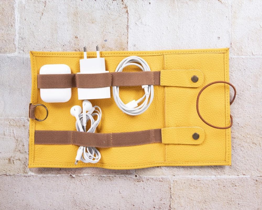 Leather Cable Organizer Mizuri Leather