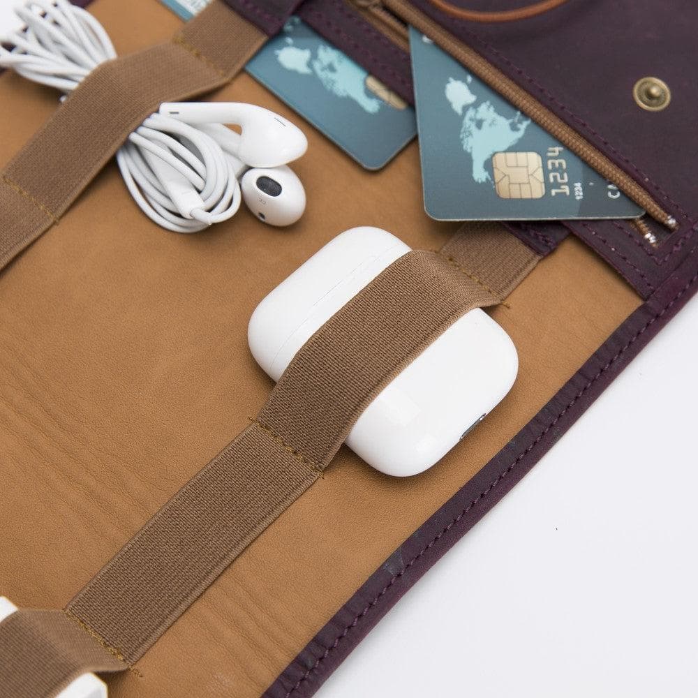 Leather Cable Organizer Mizuri Leather