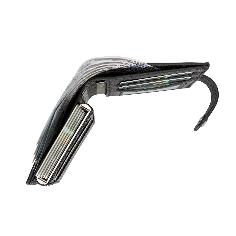 Palermo Leather Mechanical Card Holder Mizuri Leather