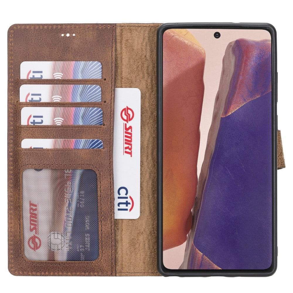 Magic Samsung Galaxy Note 20 Ultra Leather Detachable Wallet Case Mizuri Leather