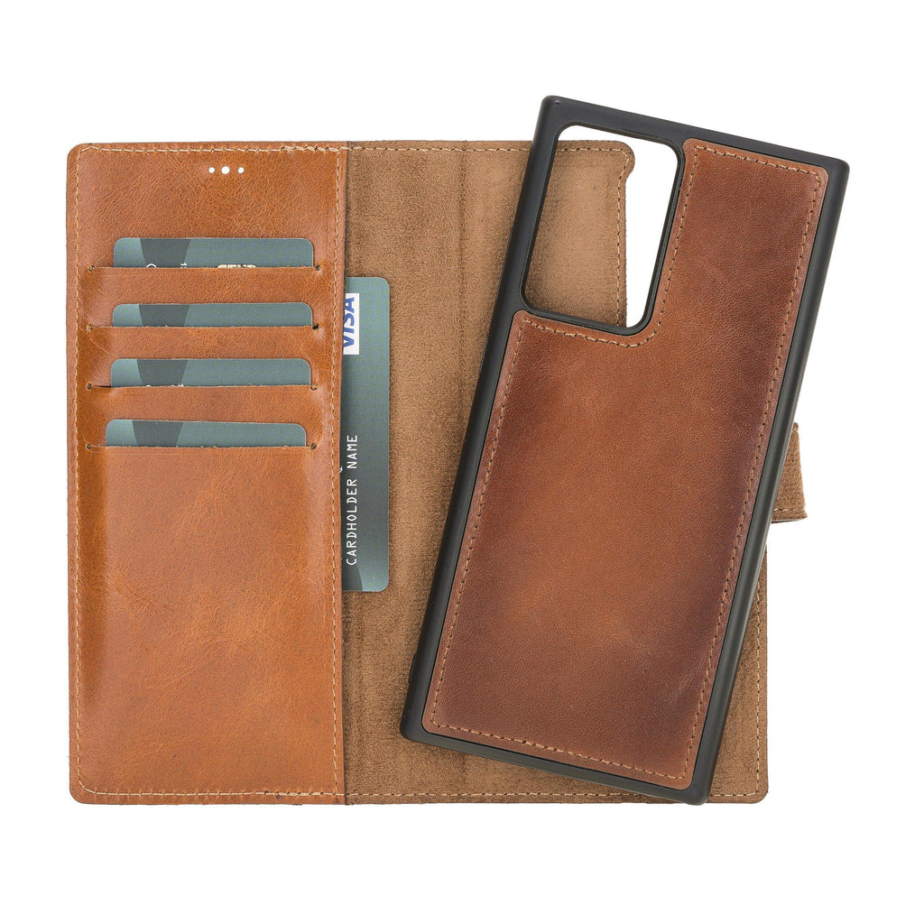 Magic Samsung Galaxy Note 20 Ultra Leather Detachable Wallet Case Mizuri Leather