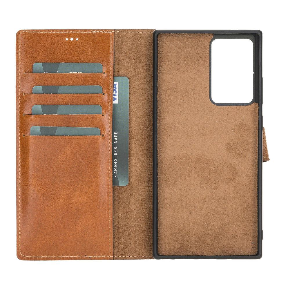 Magic Samsung Galaxy Note 20 Leather Detachable Wallet Case Mizuri Leather