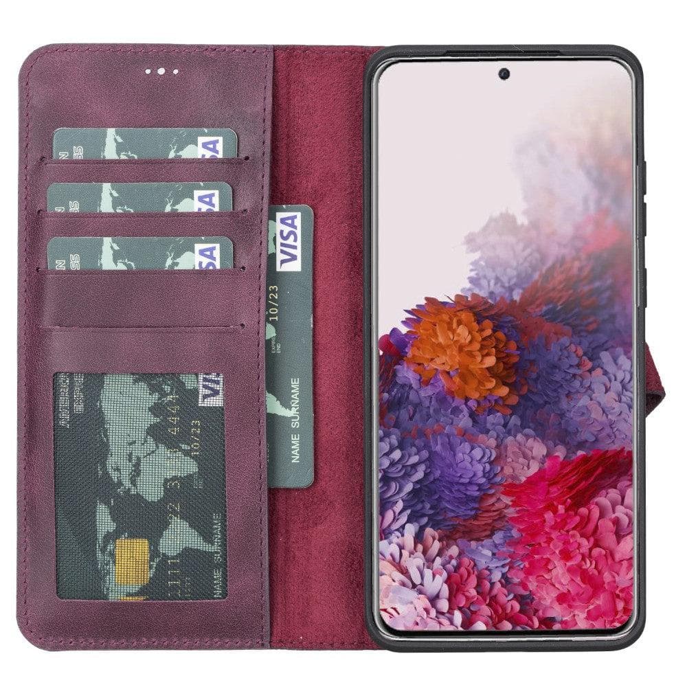 Magic Samsung Galaxy S20 FE Leather Detachable Wallet Case Mizuri Leather