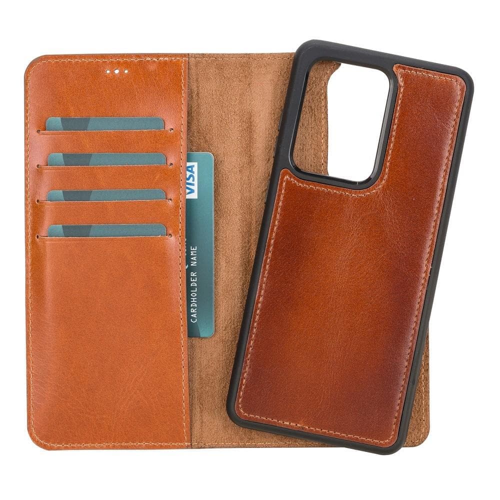 Magic Samsung Galaxy S20 FE Leather Detachable Wallet Case Mizuri Leather