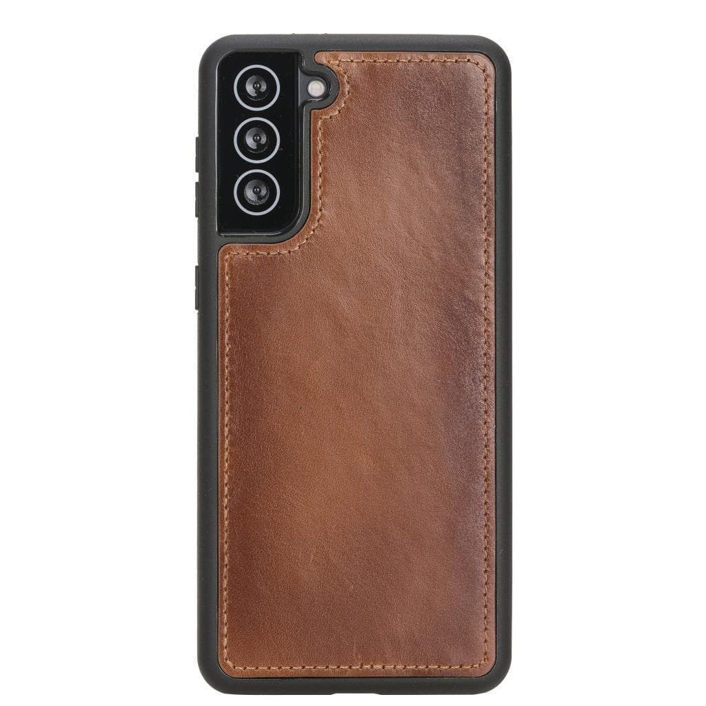 Magic Samsung Galaxy S21 Plus Leather Detachable Wallet Case Mizuri Leather