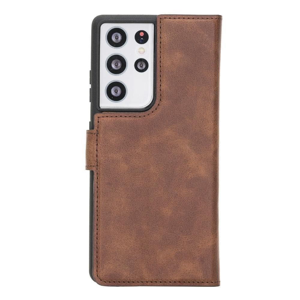 Magic Samsung Galaxy S21 Leather Detachable Wallet Case - LuggageDesigners