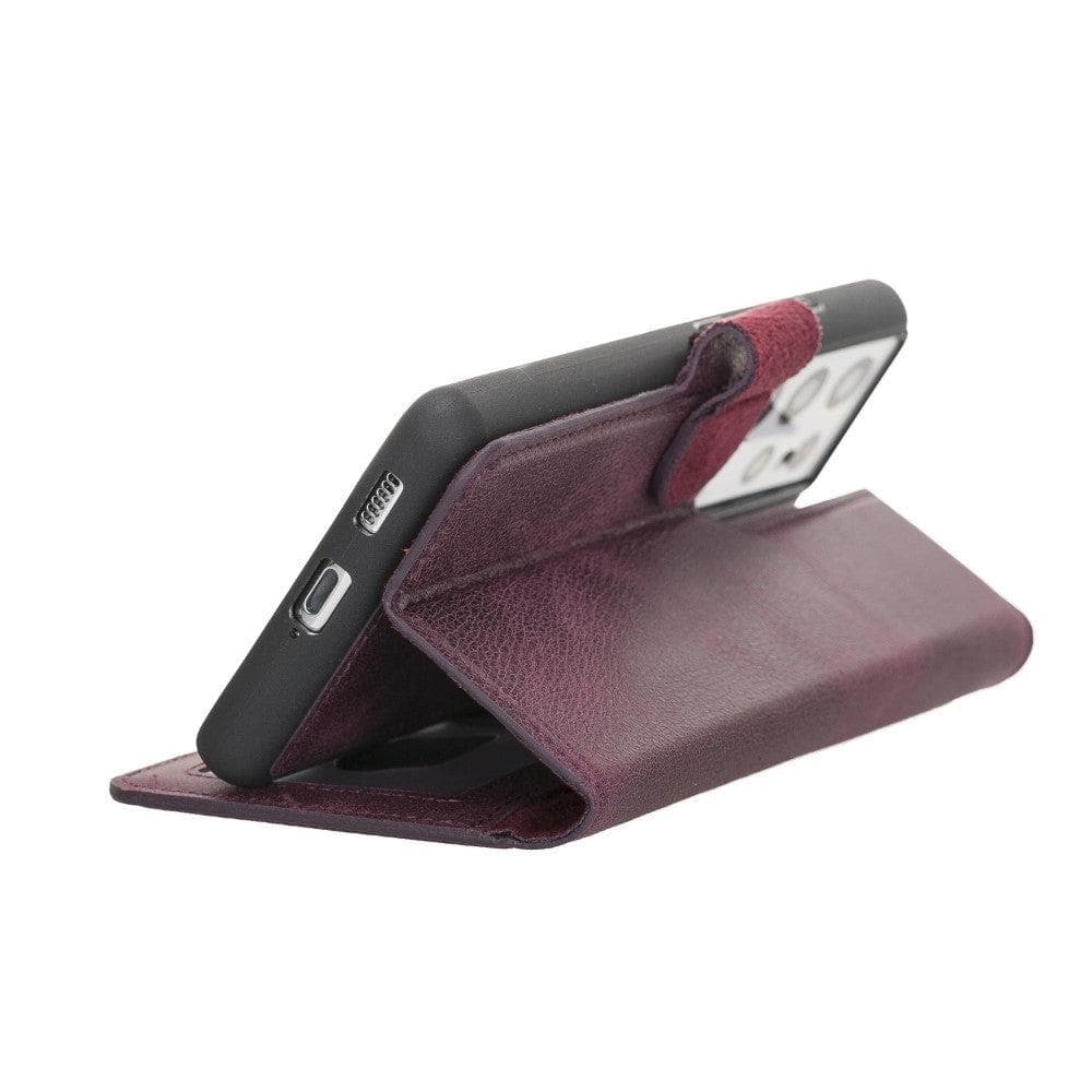 Magic Samsung Galaxy S21 Leather Detachable Wallet Case - LuggageDesigners