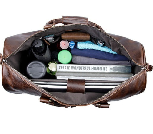 Large Capacity Cowhide Trolley Travel Bag Social Buzz eSIMs