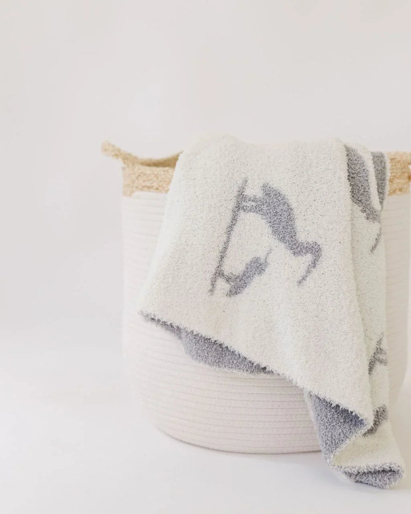 Heron Harmony Baby Blanket Baldwin Baby Company