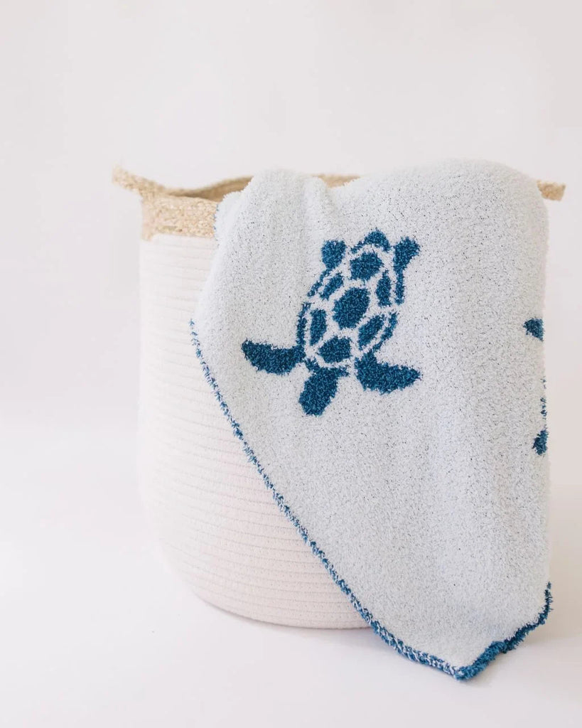 Sea Turtle Dream Baby Blanket Baldwin Baby Company