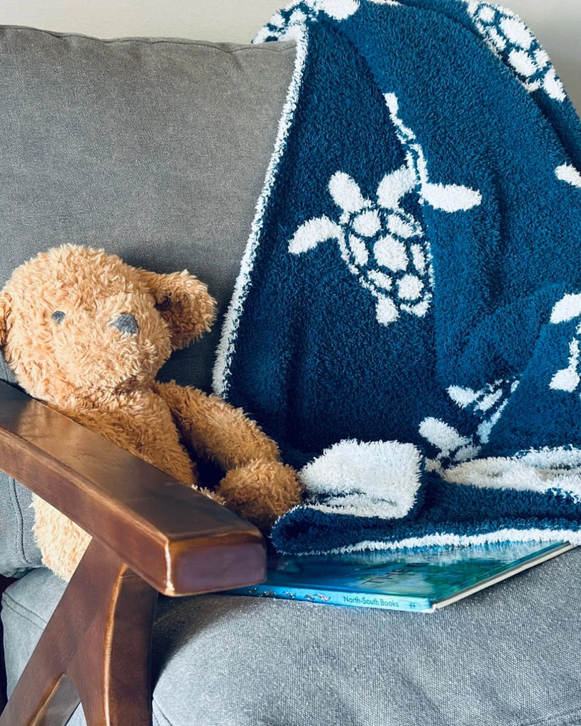 Sea Turtle Dream Baby Blanket Baldwin Baby Company