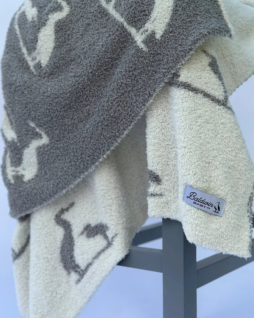 Heron Harmony Baby Blanket Baldwin Baby Company