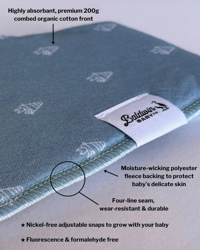 Sealife Wonder Bandana Bibs Collection Baldwin Baby Company