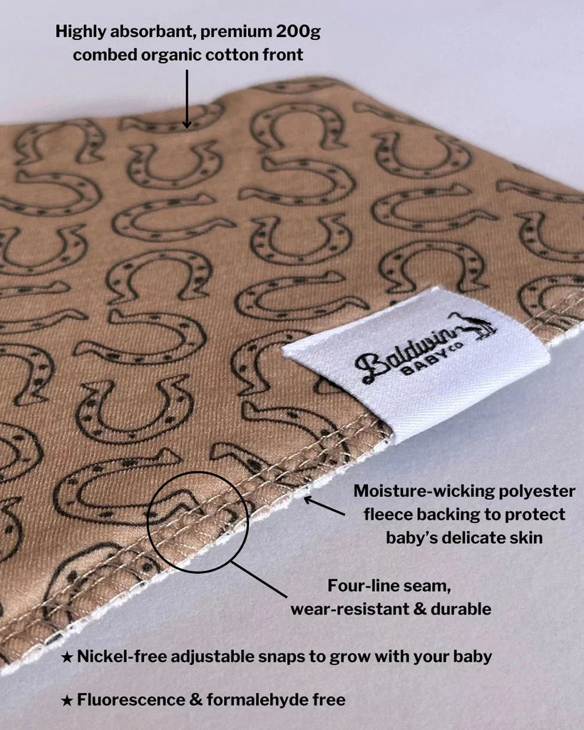 Western Bandana Bibs Collection Baldwin Baby Company