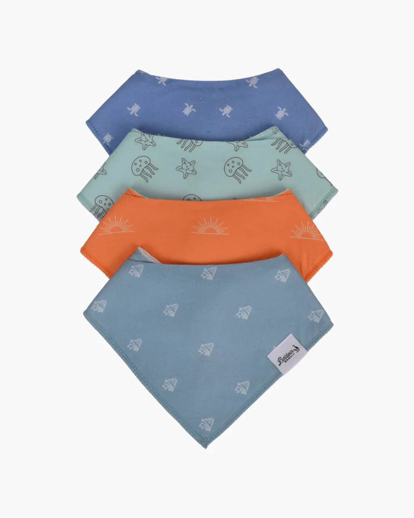 Sealife Wonder Bandana Bibs Collection Baldwin Baby Company