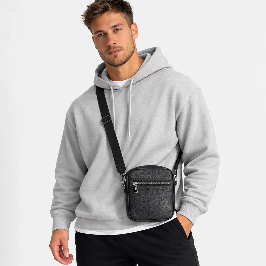Carrera Torvane Leather Men's Handbag Mizuri Leather