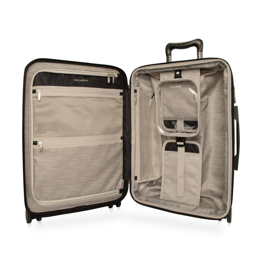 Ricardo Brentwood Hardside Fast Access Front Opening Carry-On Expandable Spinner Ricardo Beverly Hills
