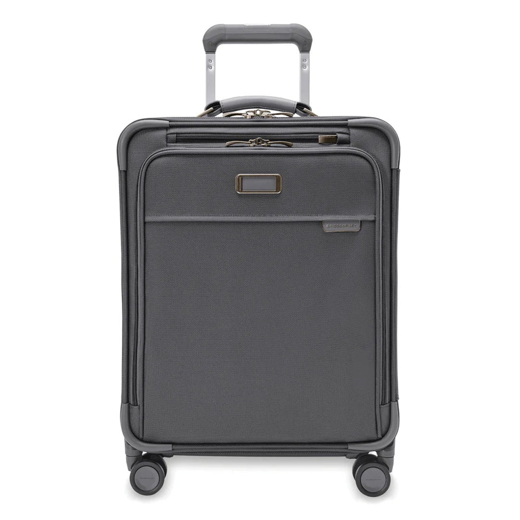 Briggs & Riley Baseline Global Carry On Spinner - Steel Gray - Carry On Luggage