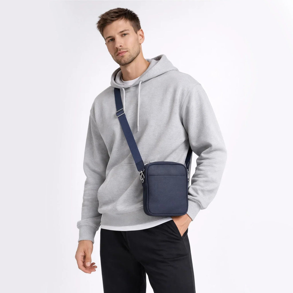 Carrera Torvane Leather Men's Handbag Mizuri Leather