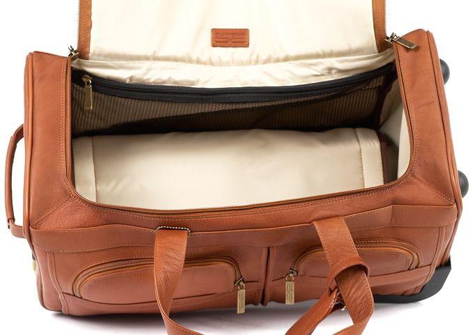 Claire Chase Rolling Duffel Black