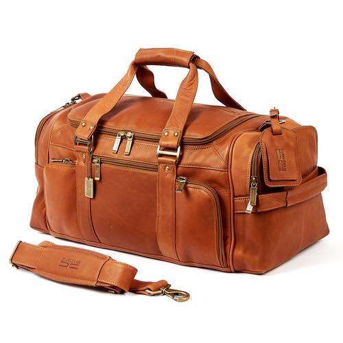 Claire Chase Ultimate Leather Duffel Bag Assorted Colors - LuggageDesigners