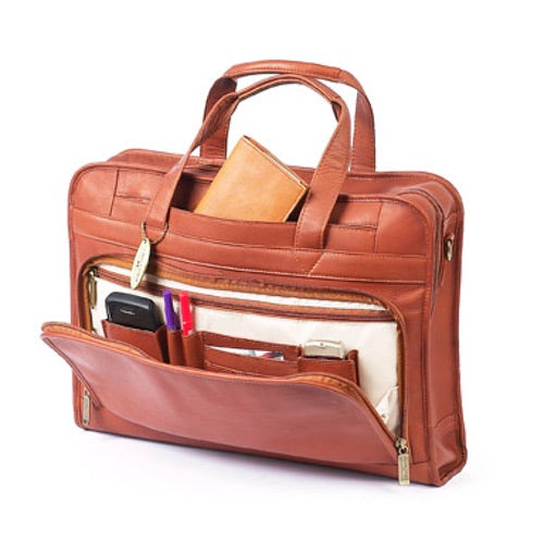 Claire Chase Professional Computer Briefcase Assorted Colors - LuggageDesigners
