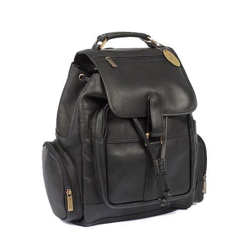 clair chase leather backpack Claire Chase Uptown Bak-Pak Black