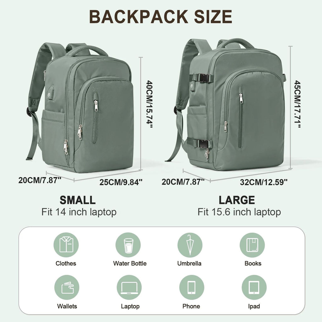 Laptop Bag Travel Backpack For Women Large Capacity Easyjet Social Buzz eSIMs