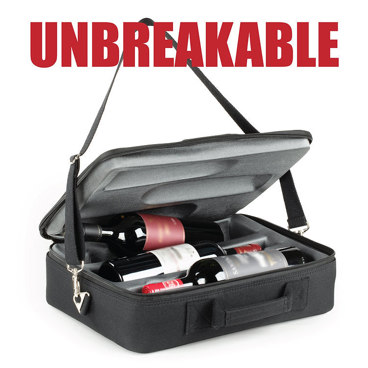 Hacienda Luxury 3-Bottle Wine Carrying Bag for 750 ml Wine Bottle Dony Corp.