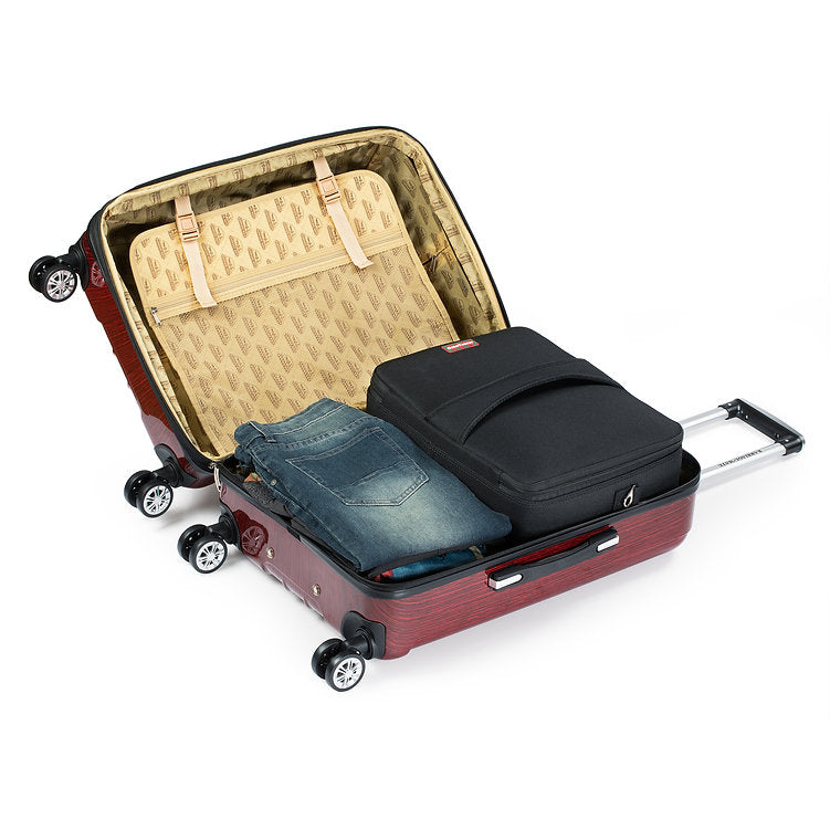 Hacienda Luxury 3-Bottle Wine Carrying Bag for 750 ml Wine Bottle Dony Corp.