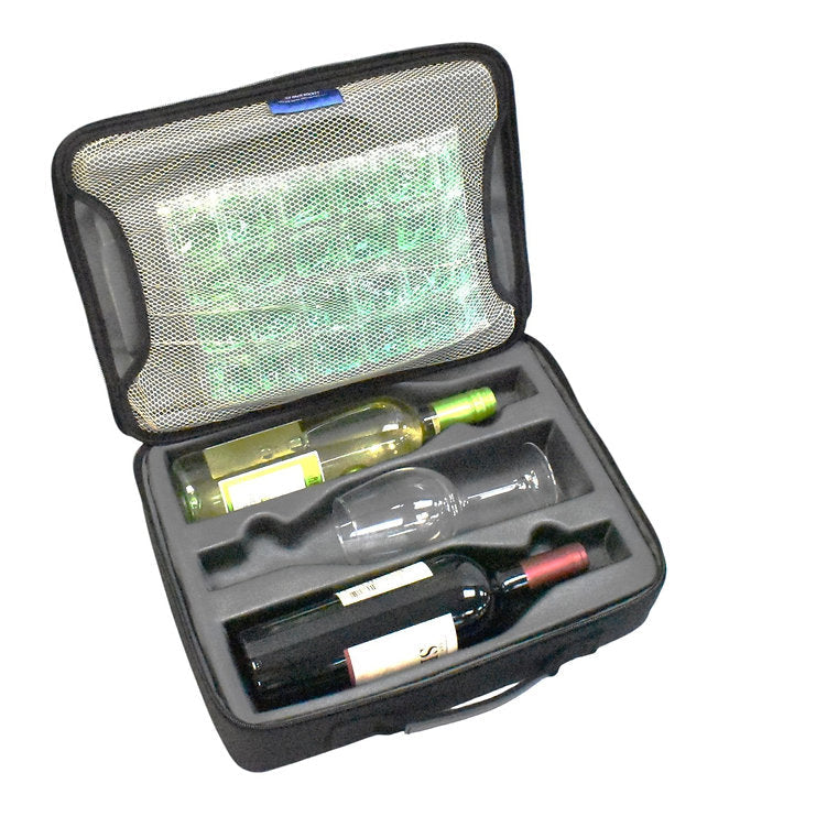 Hacienda 12-Bottle Wine Carrying Suitcase Dony Corp.