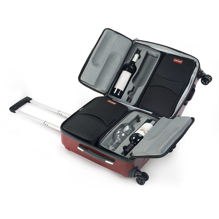 Hacienda 8-Bottle Wine Carrying Suitcase Dony Corp.