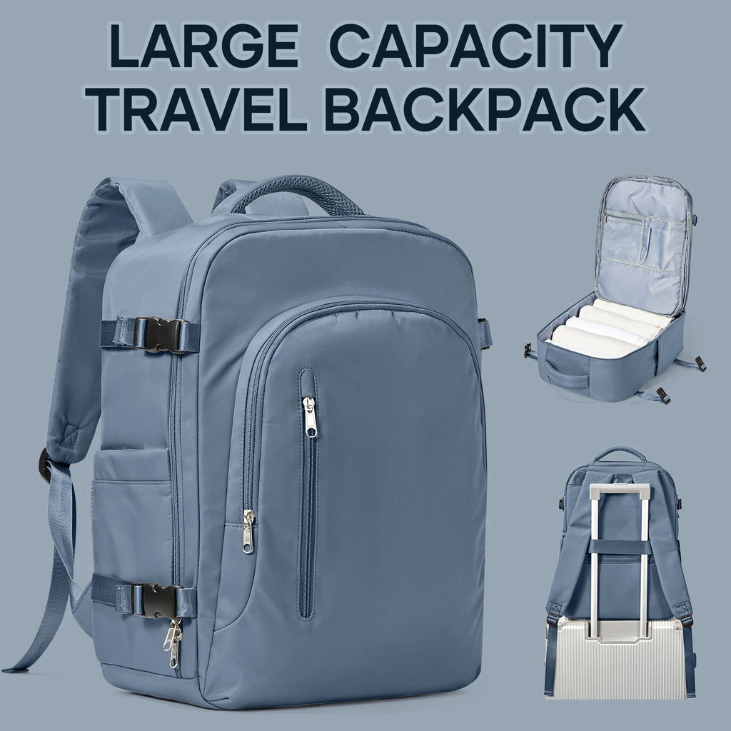 Laptop Bag Travel Backpack For Women Large Capacity Easyjet Social Buzz eSIMs