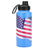 DRINCO® 32oz Stainless Steel Water Bottle-US Flag Color-Royal Blue Mercantile Mountain