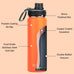 DRINCO® 22oz Stainless Steel Sport Water Bottle - Orange Mercantile Mountain