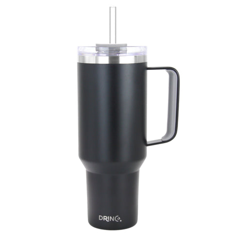 Drinco 40oz BugSur Tumbler with Handle (Black) Mercantile Mountain