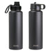 DRINCO® 40oz Stainless Steel Sport Water Bottle - Black Mercantile Mountain